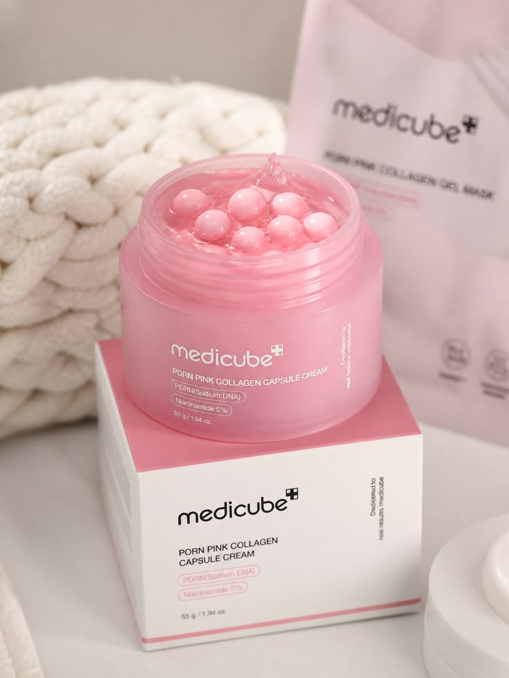 Medicube – Crema de Colágeno y PDRN Pink Capsule, 55 g