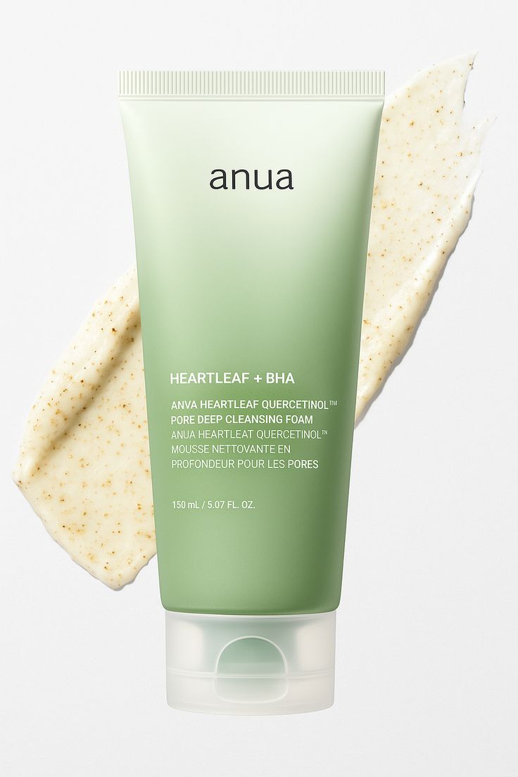 Anua – Espuma Limpiadora Profunda de Poros Heartleaf Quercetinol – 150 ml