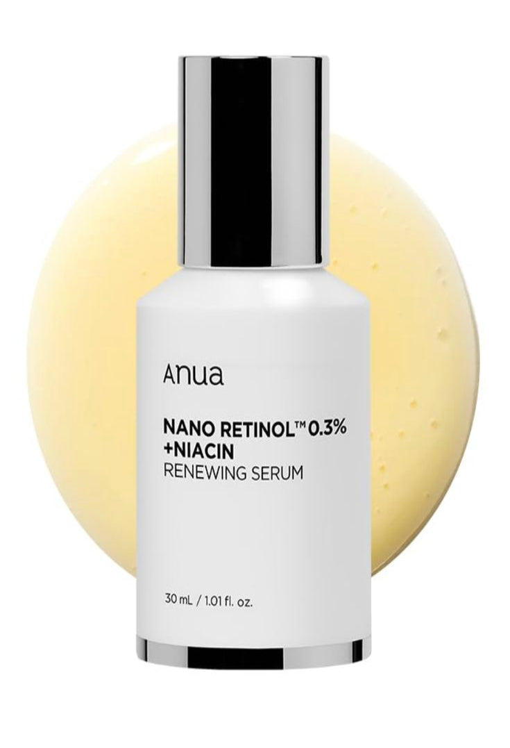 Anua – Sérum Renovador con Nano Retinol 0,3% + Niacina – 30 ml