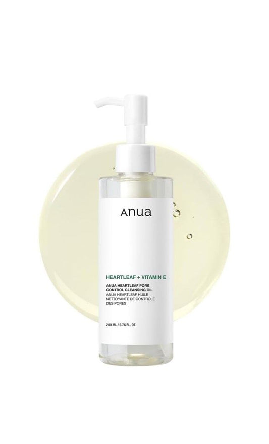 Anua – Aceite Limpiador Suave Control de Poros Heartleaf – 200 ml