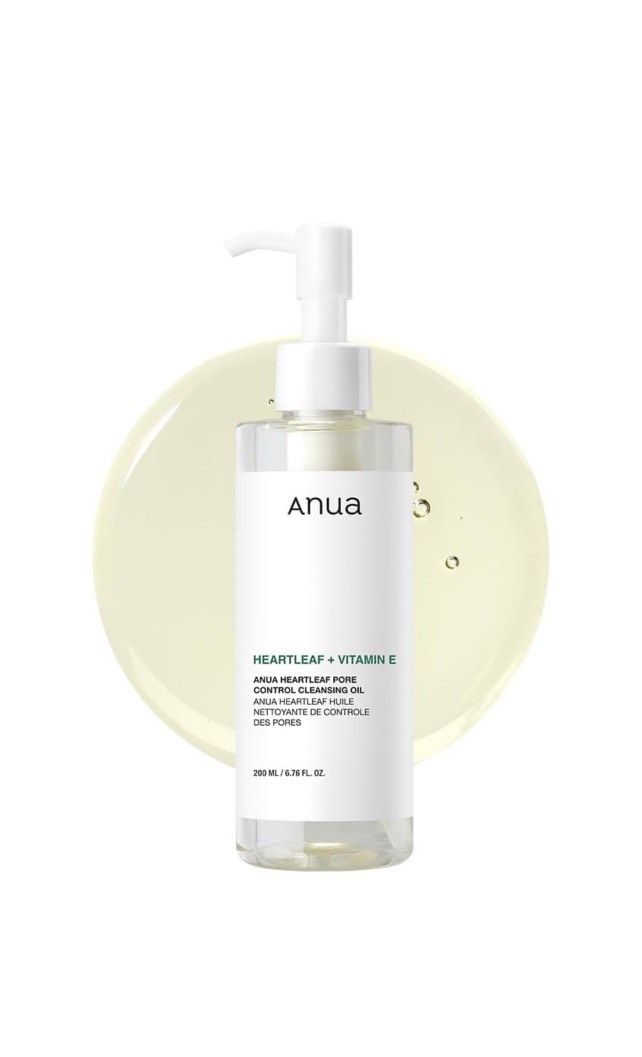 Anua – Aceite Limpiador Suave Control de Poros Heartleaf – 200 ml