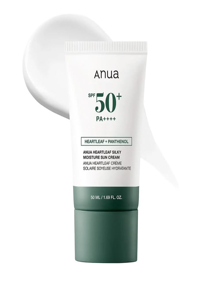 Anua – Crema Solar Hidratante Heartleaf SPF50+ PA++++, 50 ml