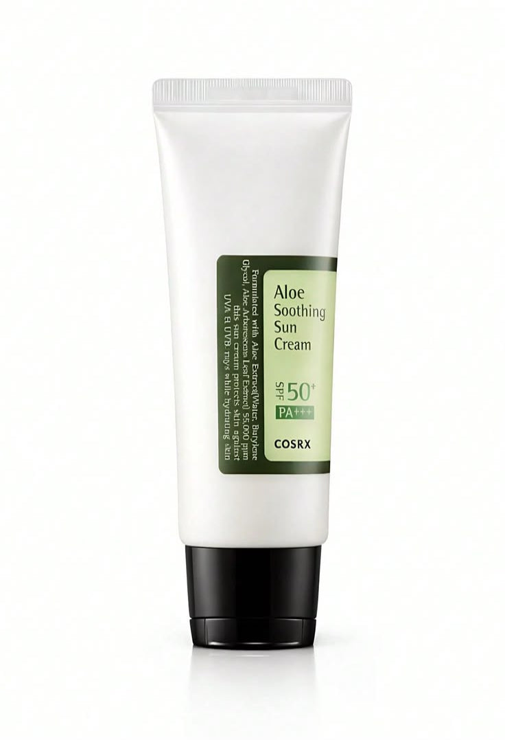 COSRX – Crema Solar Calmante de Aloe SPF50 PA+++ – 50 ml