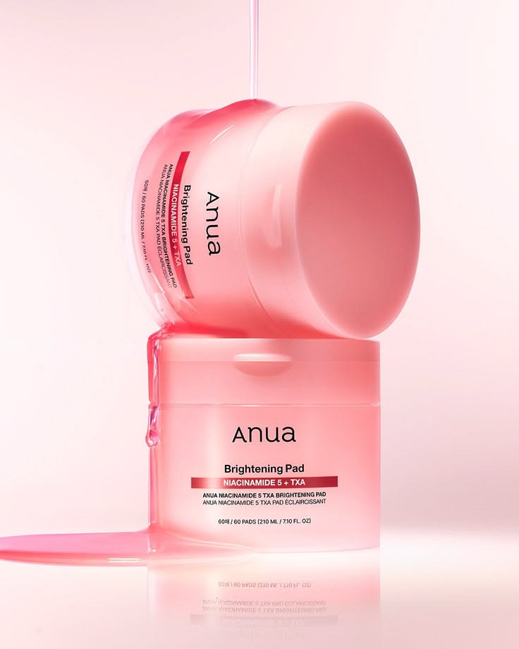 Anua – Discos Iluminadores Niacinamida 5% + TXA – 210 ml (60 unidades)