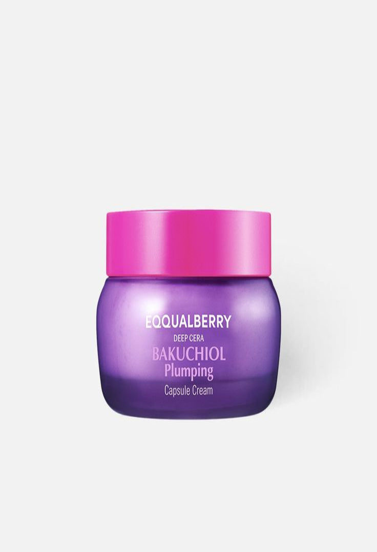 Eqqualberry – Crema con Cápsulas Voluminizadoras de Bakuchiol – 50 ml