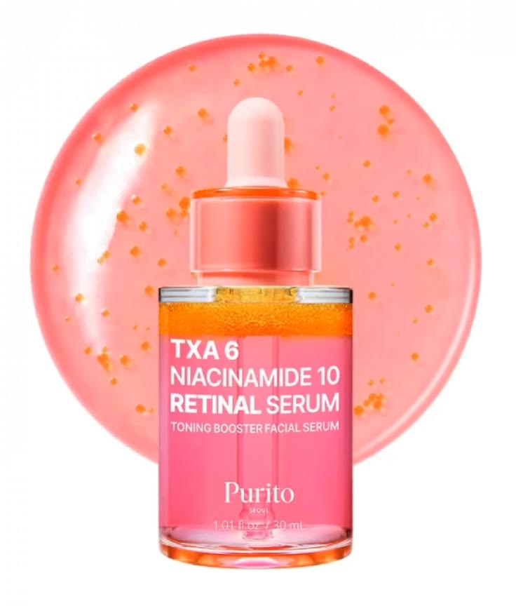 PURITO – Sérum TXA 6 Niacinamida 10 y Retinal, 30 ml