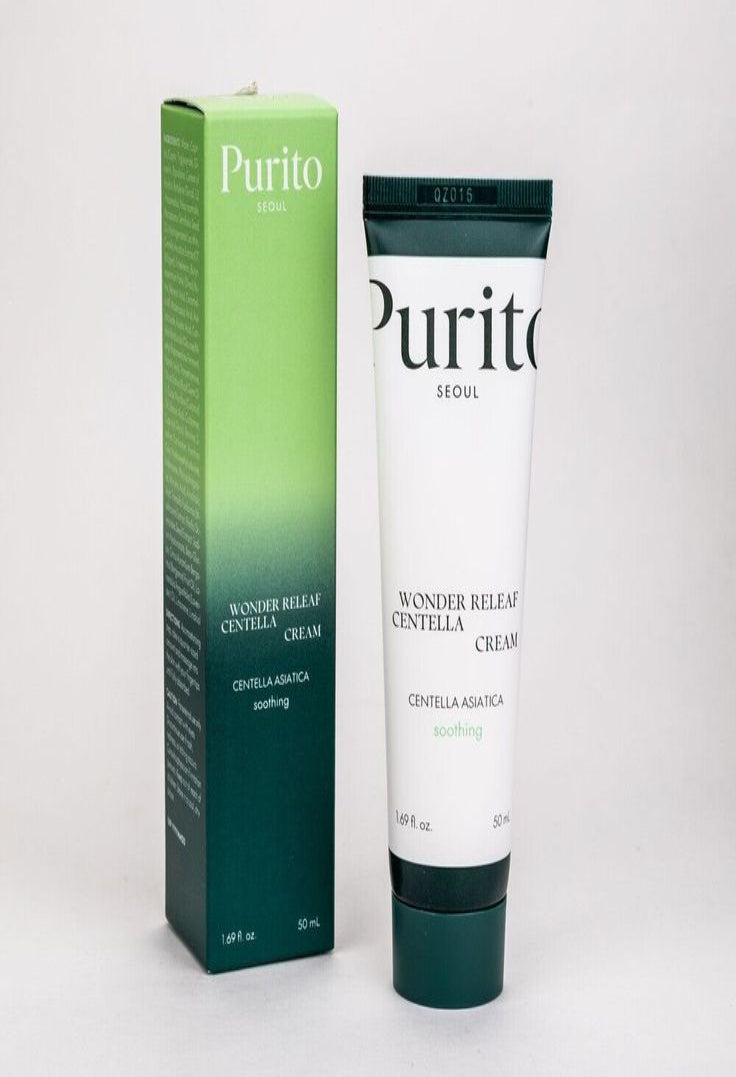 Purito – Crema Calmante con Centella (Wonder Releaf), 50 ml