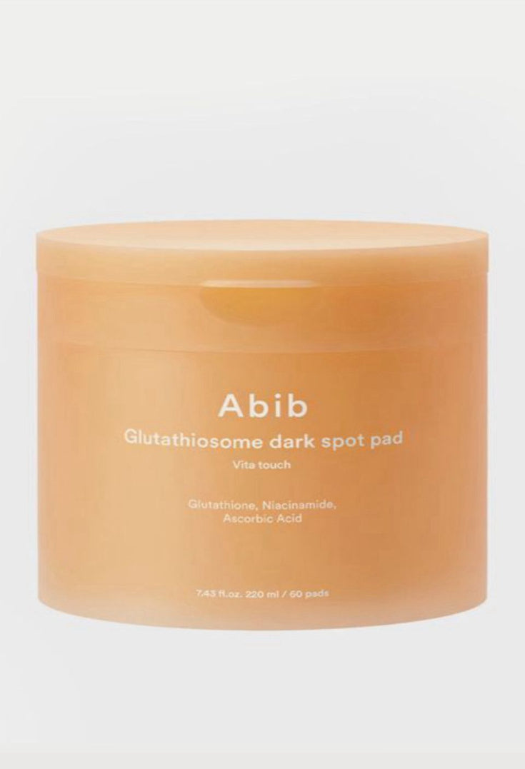 Abib – Discos Iluminadores Antimanchas Glutathiosome Vita Touch – 60 discos (220 ml)