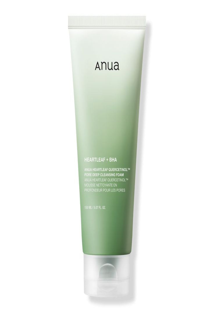 Anua – Espuma Limpiadora Profunda de Poros Heartleaf Quercetinol – 150 ml