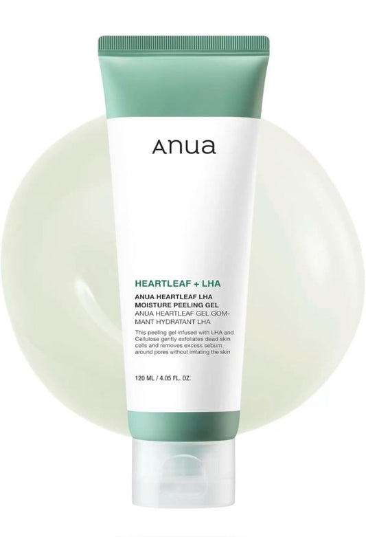 Anua – Gel Exfoliante Hidratante con LHA Heartleaf – 120 ml