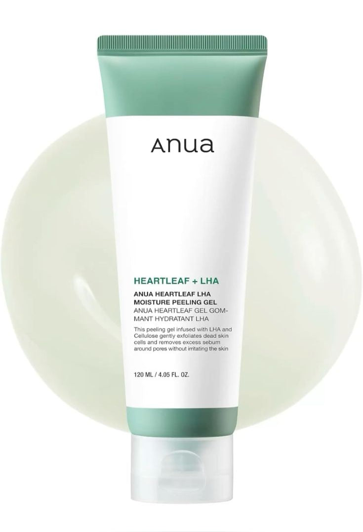 Anua – Gel Exfoliante Hidratante con LHA Heartleaf – 120 ml