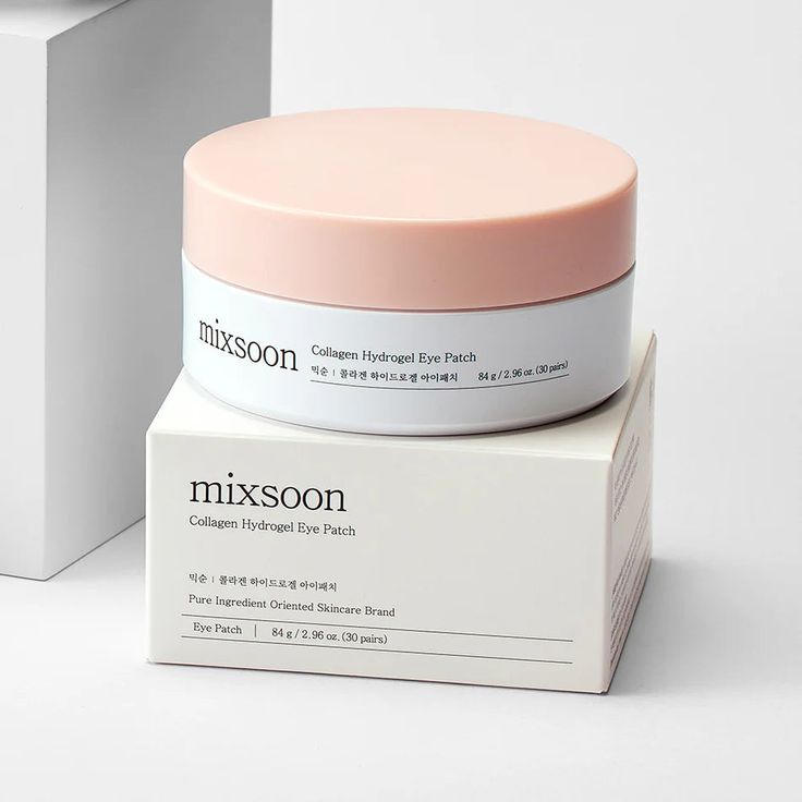 Mixsoon – Parches de Hidrogel con Colágeno para Ojos, 84 g (30 pares)