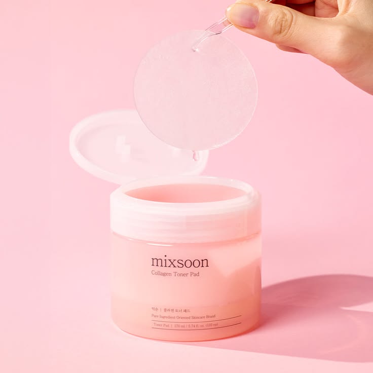 Mixsoon – Discos de Tónico con Colágeno, 170 ml (110 unidades)